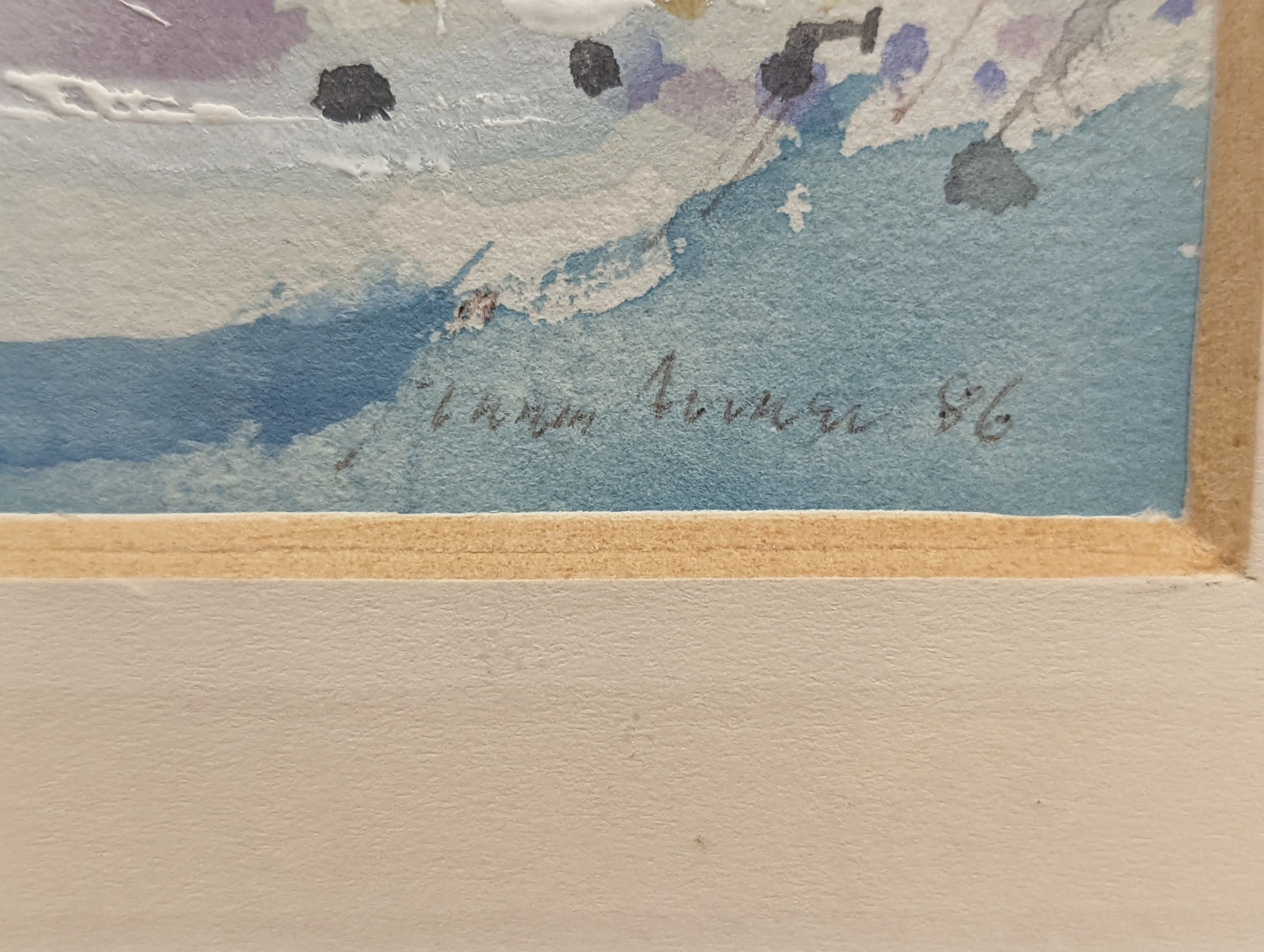 Frank Archer, RWS, RE, ARCA, (1927-2016), watercolour with gouache, 